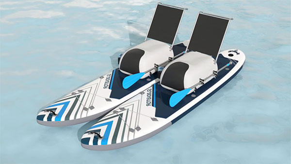 Backpackable Cooler/Seat Combo Together